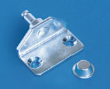 フレーム装着用金具Ｓ型（ボタン装着タイプ）