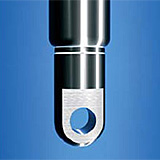 シリンダー側 取り付け丸穴金具